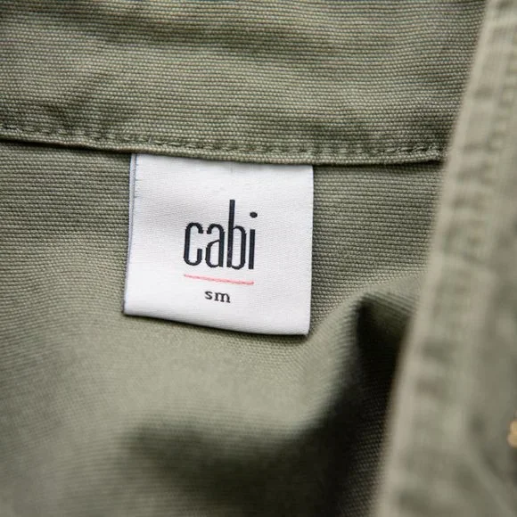 Cabi #5105 Explorer Vest Outwerar Utility Miitary Olive Green Size Small - Picture 4 of 7